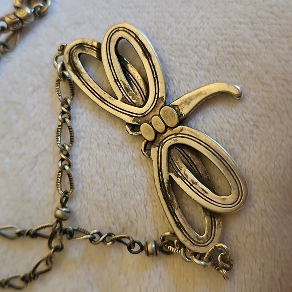 BRIGHTON Voler Collection Dragonfly Pendant Chain Necklace - Picture 6 of 7